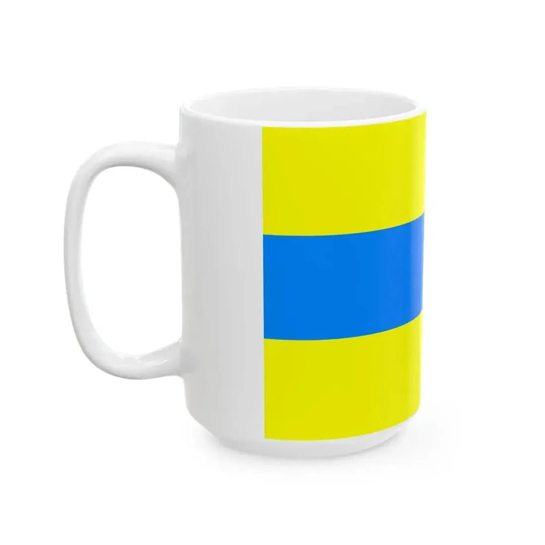 Flag of Trento (Italy) White Coffee Mug - Go Mug Yourself