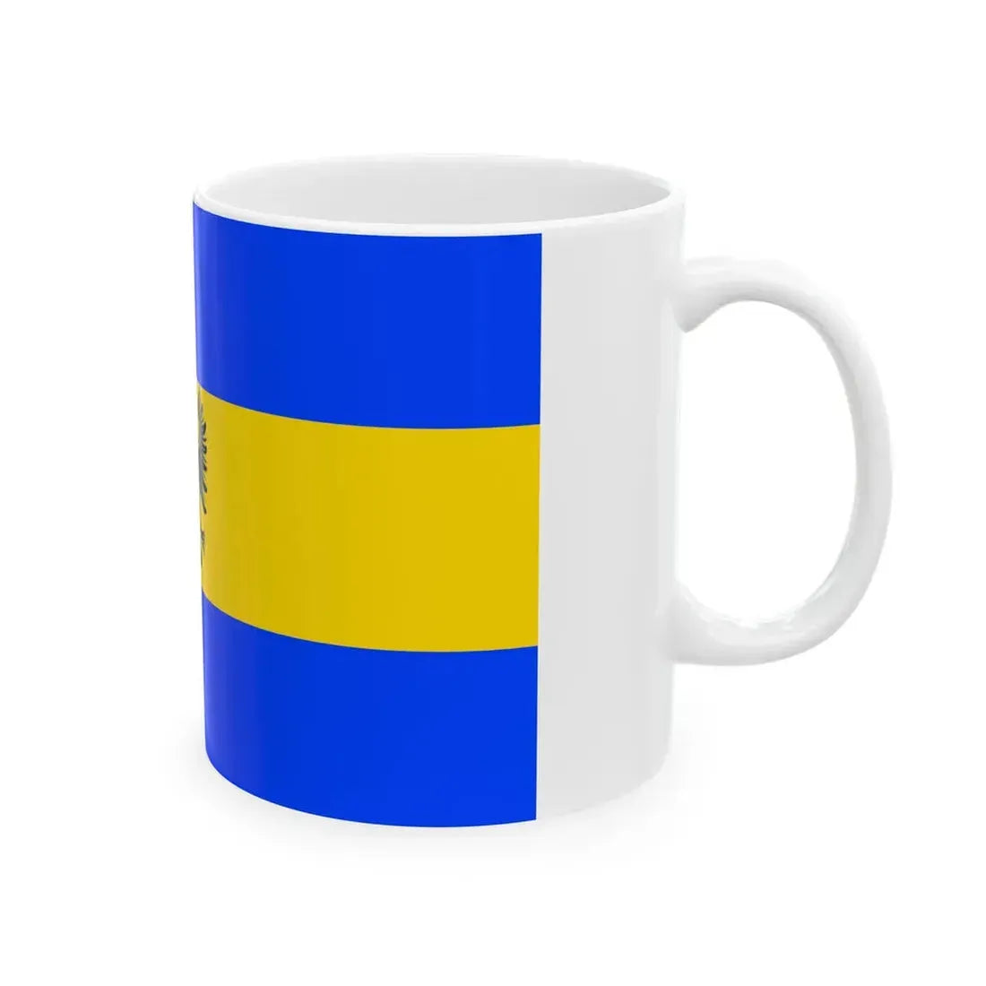 Flag of Trento mod. Vittoriale (Italy) White Coffee Mug - Go Mug Yourself