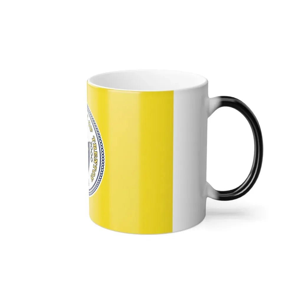 Flag of Trenton, New Jersey - Color Changing Coffee Mug - Go Mug Yourself