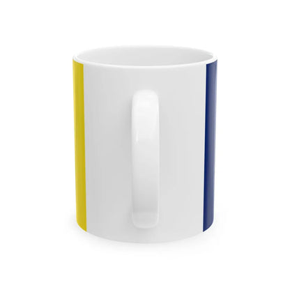 Flag of Trenton New Jersey (United States) White Coffee Mug - Go Mug Yourself