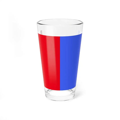 Flag of Tricase (Italy) Pint Glass 16oz 16oz - Go Mug Yourself