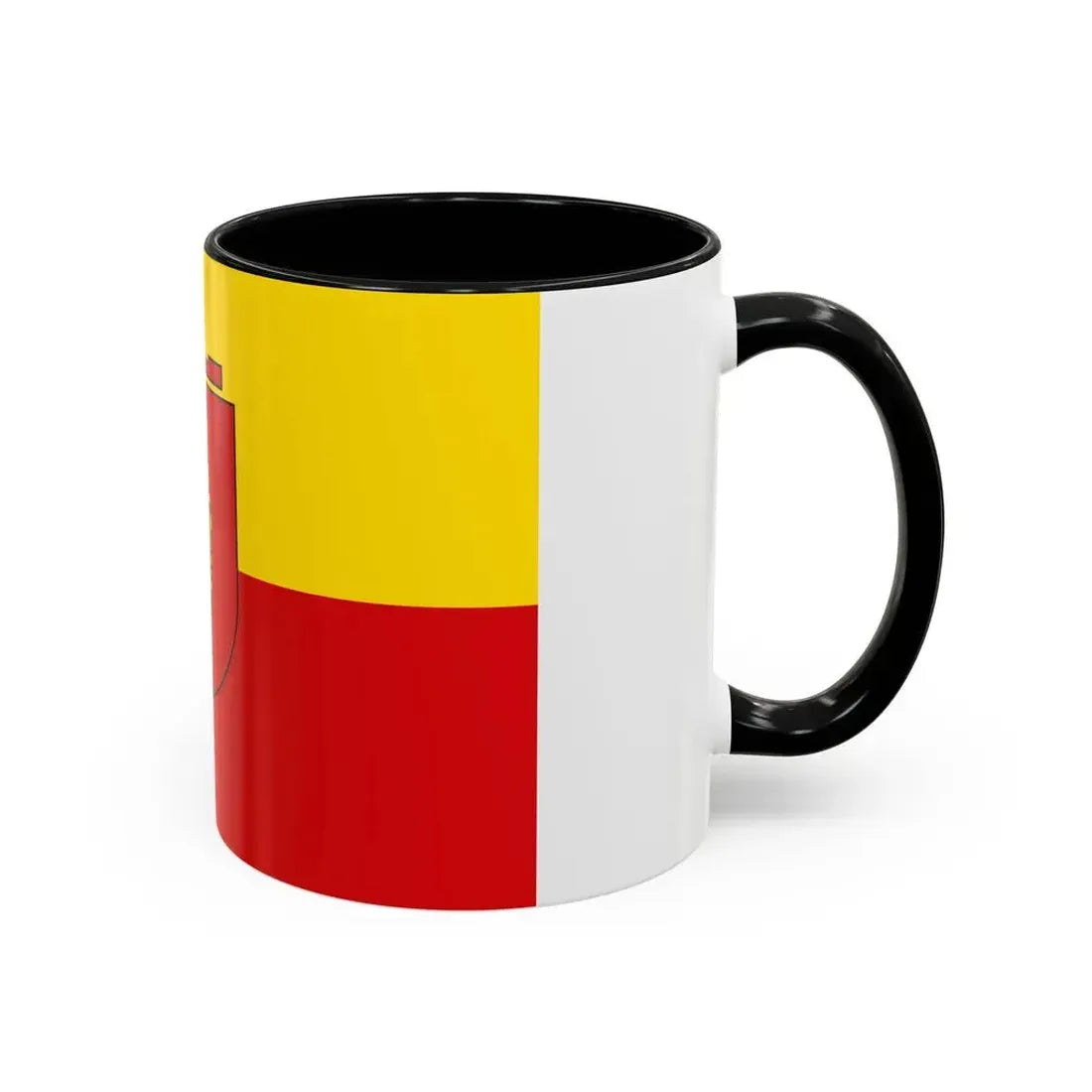 Flag of Trier Germany - Accent Coffee Mug - Go Mug Yourself
