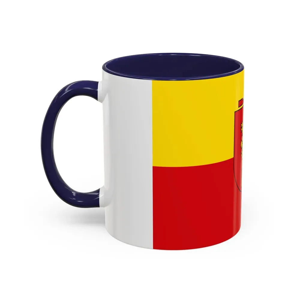 Flag of Trier Germany - Accent Coffee Mug - Go Mug Yourself