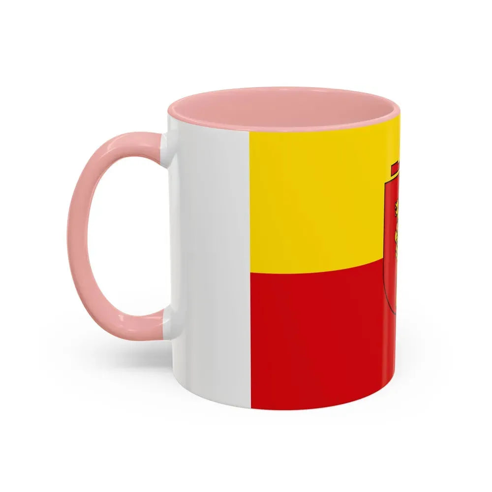 Flag of Trier Germany - Accent Coffee Mug - Go Mug Yourself