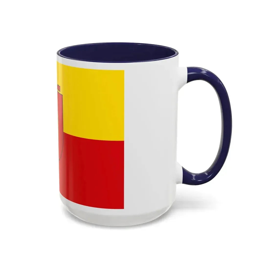 Flag of Trier Germany - Accent Coffee Mug - Go Mug Yourself