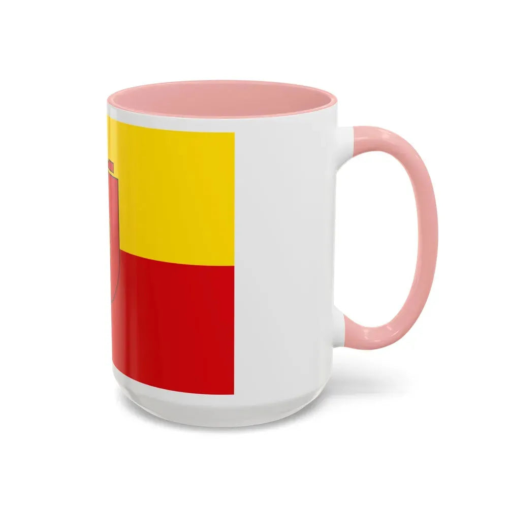 Flag of Trier Germany - Accent Coffee Mug - Go Mug Yourself