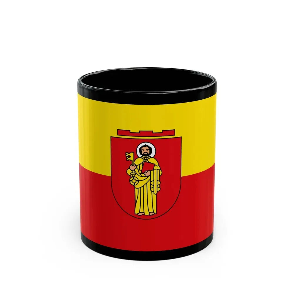 Flag of Trier Germany - Black Coffee Mug 11oz - Go Mug Yourself
