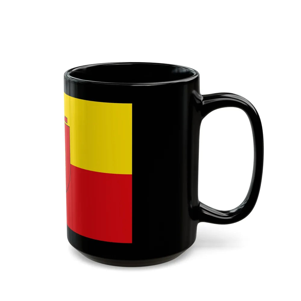 Flag of Trier Germany - Black Coffee Mug-Go Mug Yourself