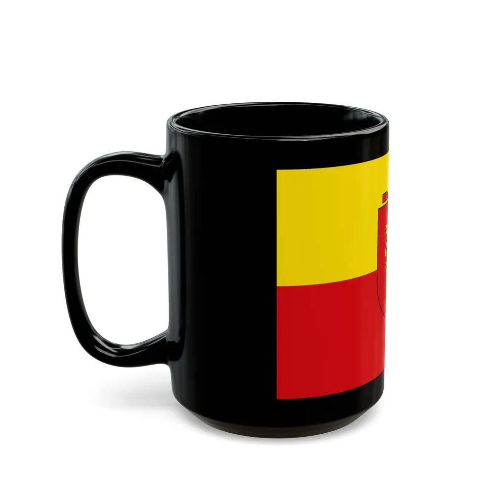 Flag of Trier Germany - Black Coffee Mug-Go Mug Yourself