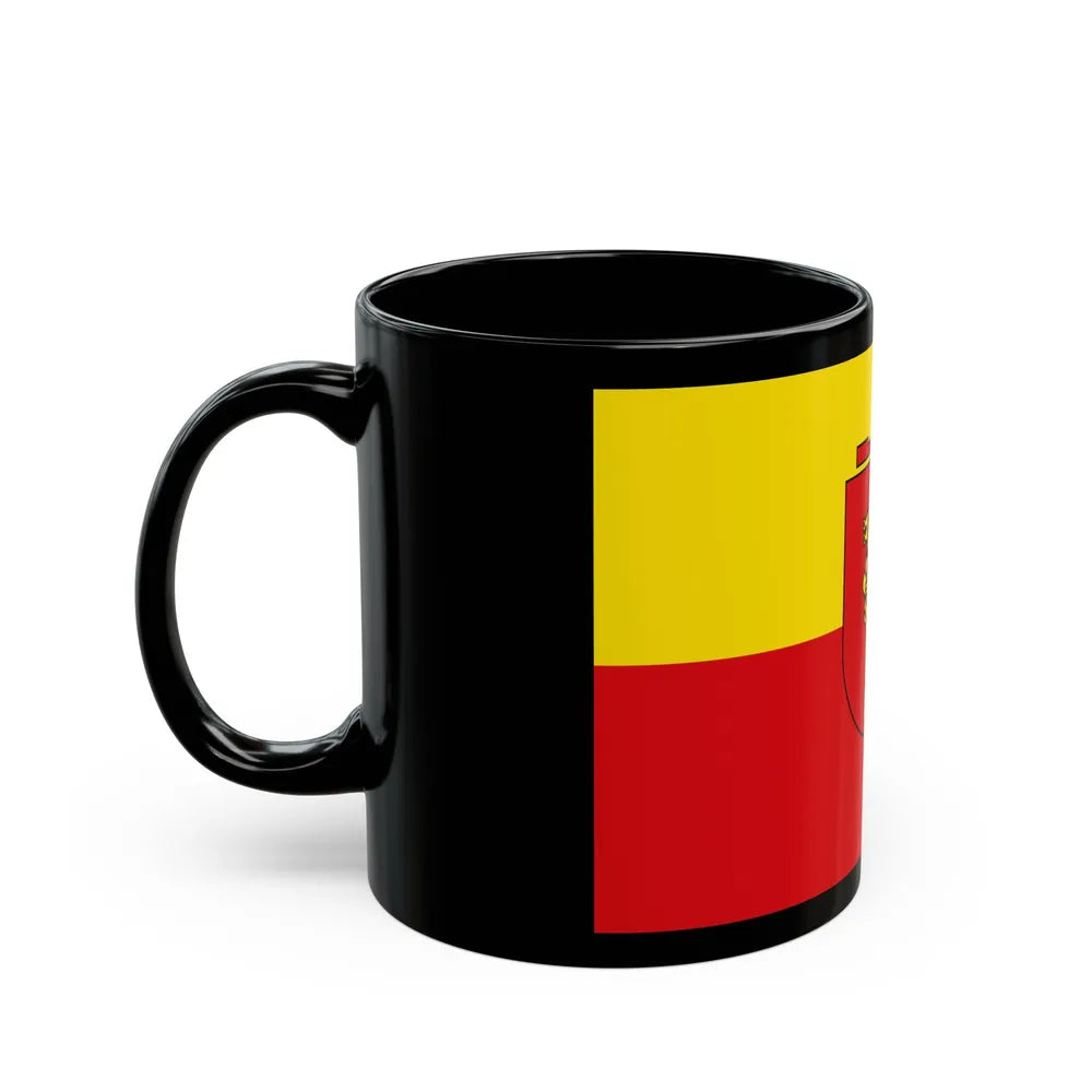 Flag of Trier Germany - Black Coffee Mug-Go Mug Yourself