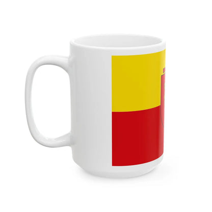 Flag of Trier Germany - White Coffee Mug-Go Mug Yourself