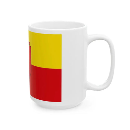 Flag of Trier Germany - White Coffee Mug-Go Mug Yourself