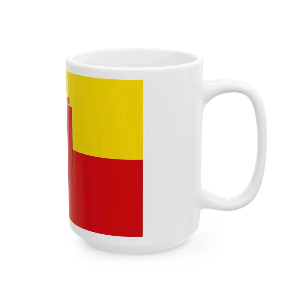 Flag of Trier Germany - White Coffee Mug - Go Mug Yourself