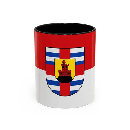 Flag of Trier Saarburg Germany - Accent Coffee Mug 11oz Black - Go Mug Yourself