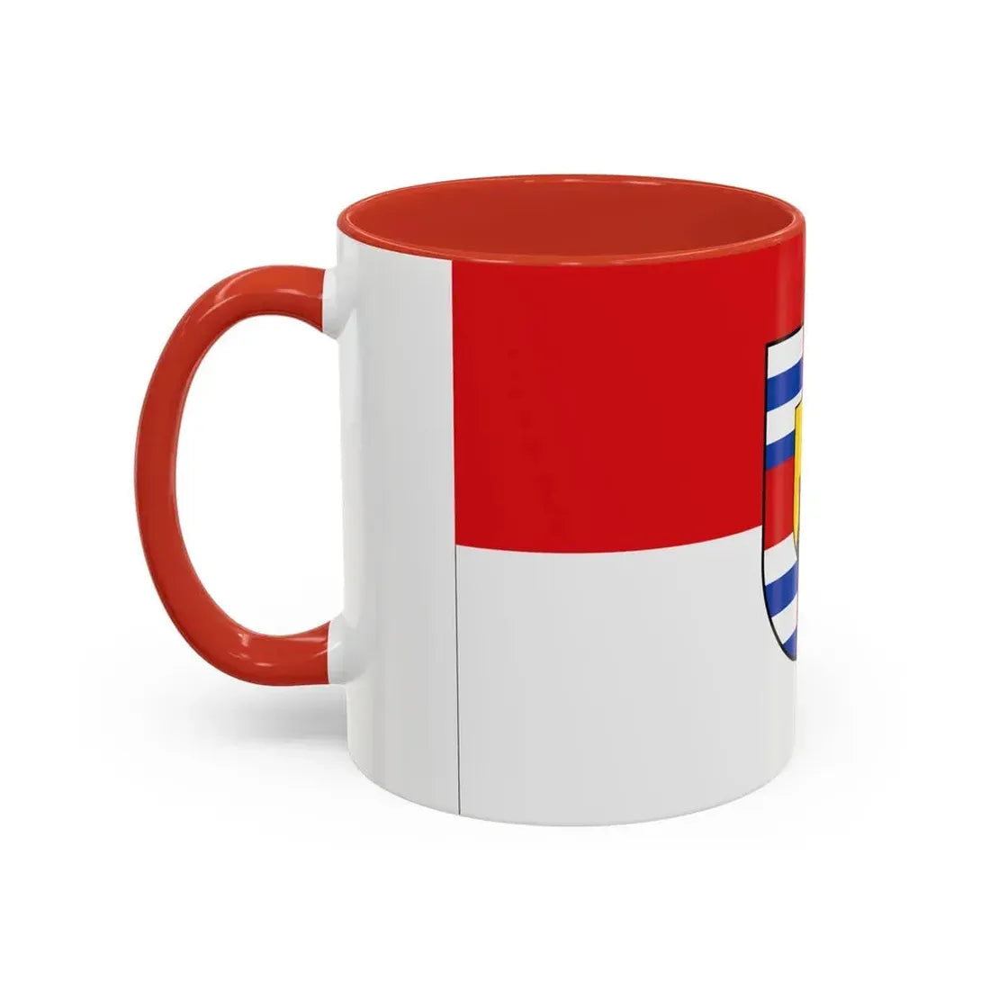 Flag of Trier Saarburg Germany - Accent Coffee Mug - Go Mug Yourself