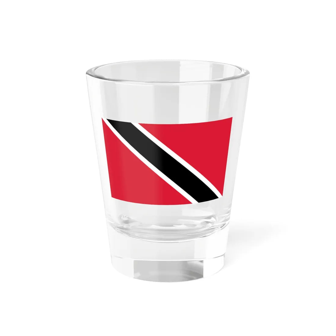 Flag of Trinidad and Tobago (Trinidad and Tobago) Shot Glass 1.5oz 1.5oz - Go Mug Yourself
