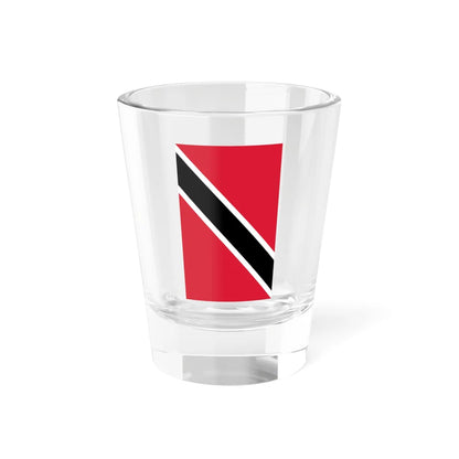 Flag of Trinidad and Tobago vertical flipped (Trinidad and Tobago) Shot Glass 1.5oz 1.5oz - Go Mug Yourself