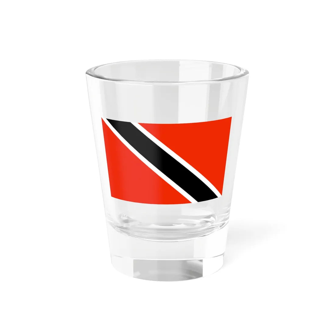 Flag of Trinidad and Tobago WFB 2000 (Trinidad and Tobago) Shot Glass 1.5oz 1.5oz - Go Mug Yourself