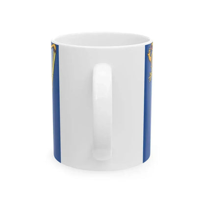 Flag of Trinity College Dublin (Ireland) White Coffee Mug - Go Mug Yourself
