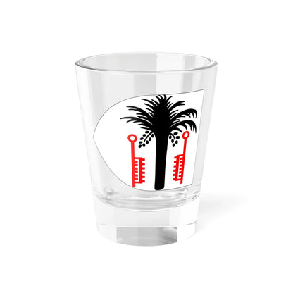 Flag of Tripoli 1350 as reported by the Book of All Kingdoms (Libya) Shot Glass 1.5oz 1.5oz - Go Mug Yourself