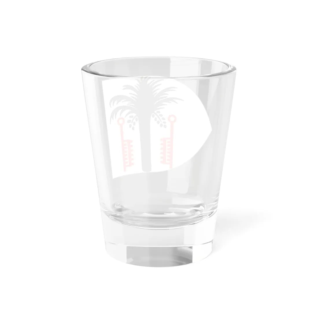 Flag of Tripoli 1350 as reported by the Book of All Kingdoms (Libya) Shot Glass 1.5oz - Go Mug Yourself