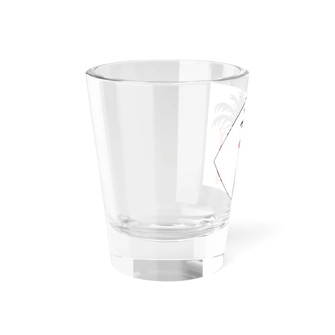 Flag of Tripoli 1350 as reported by the Book of All Kingdoms (Libya) Shot Glass 1.5oz - Go Mug Yourself