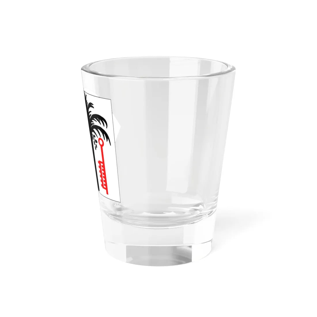 Flag of Tripoli 1350 as reported by the Book of All Kingdoms (Libya) Shot Glass 1.5oz - Go Mug Yourself