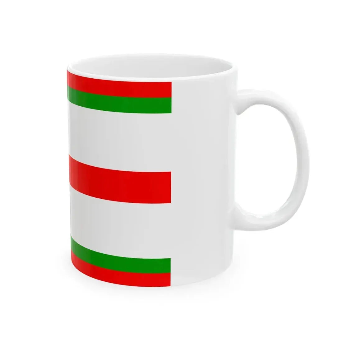 Flag of Tripoli reported 1771 (Libya) White Coffee Mug - Go Mug Yourself