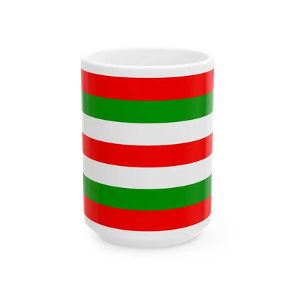 Flag of Tripoli reported (Libya) White Coffee Mug 15oz - Go Mug Yourself
