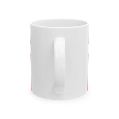 Flag of Tripoli reported (Libya) White Coffee Mug - Go Mug Yourself