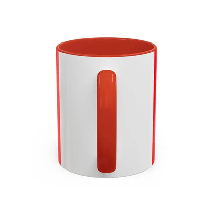Flag of Troms Norway - Accent Coffee Mug - Go Mug Yourself