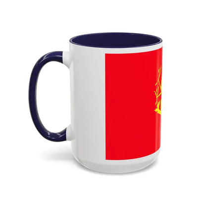 Flag of Troms Norway - Accent Coffee Mug - Go Mug Yourself