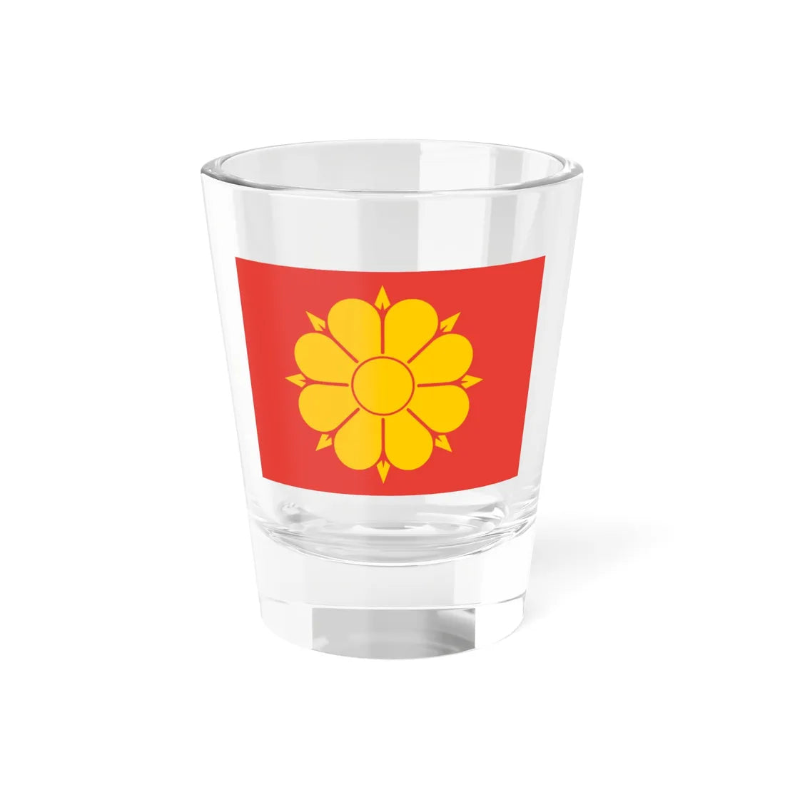 Flag of Trondheim (Norway) Shot Glass 1.5oz 1.5oz - Go Mug Yourself