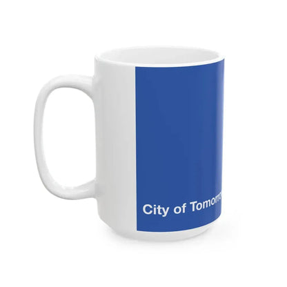 Flag of Troy Michigan (United States) White Coffee Mug - Go Mug Yourself