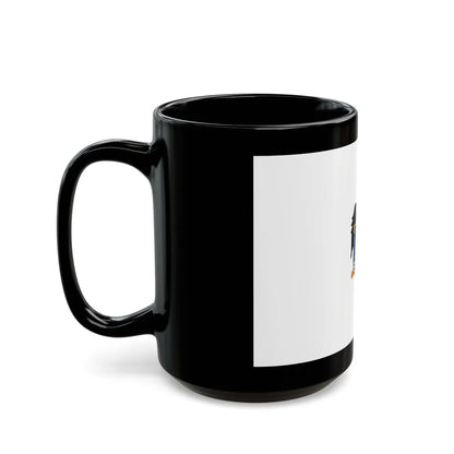 Flag of Trujillo capital of the La Libertad Region Peru - Black Coffee Mug-Go Mug Yourself