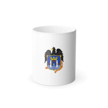 Flag of Trujillo capital of the La Libertad Region Peru - Color Changing Coffee Mug-11oz-Go Mug Yourself