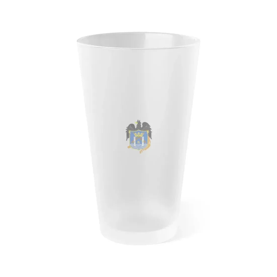 Flag of Trujillo capital of the La Libertad Region Peru - Frosted Pint Glass 16oz 16oz Frosted - Go Mug Yourself