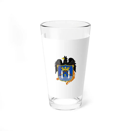 Flag of Trujillo capital of the La Libertad Region Peru - Pint Glass 16oz 16oz - Go Mug Yourself
