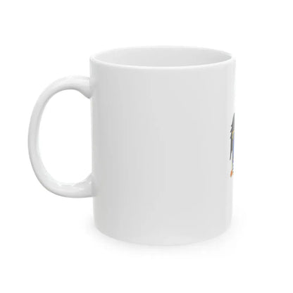 Flag of Trujillo capital of the La Libertad Region Peru - White Coffee Mug - Go Mug Yourself