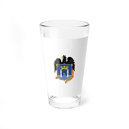 Flag of Trujillo Peru (Peru) Pint Glass 16oz 16oz - Go Mug Yourself