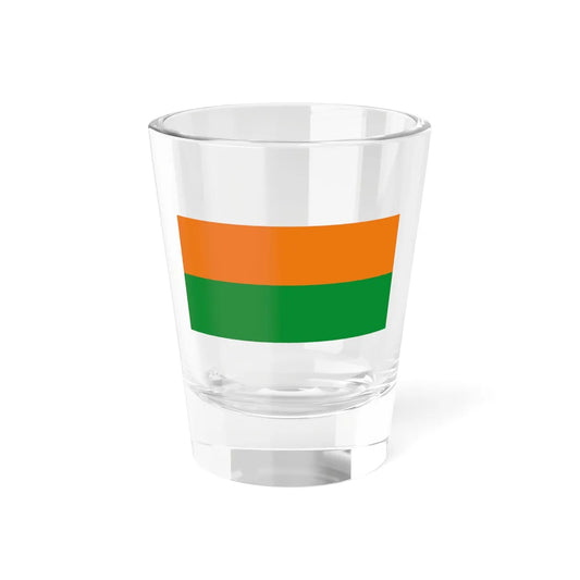 Flag of Tõrva (Estonia) Shot Glass 1.5oz 1.5oz - Go Mug Yourself