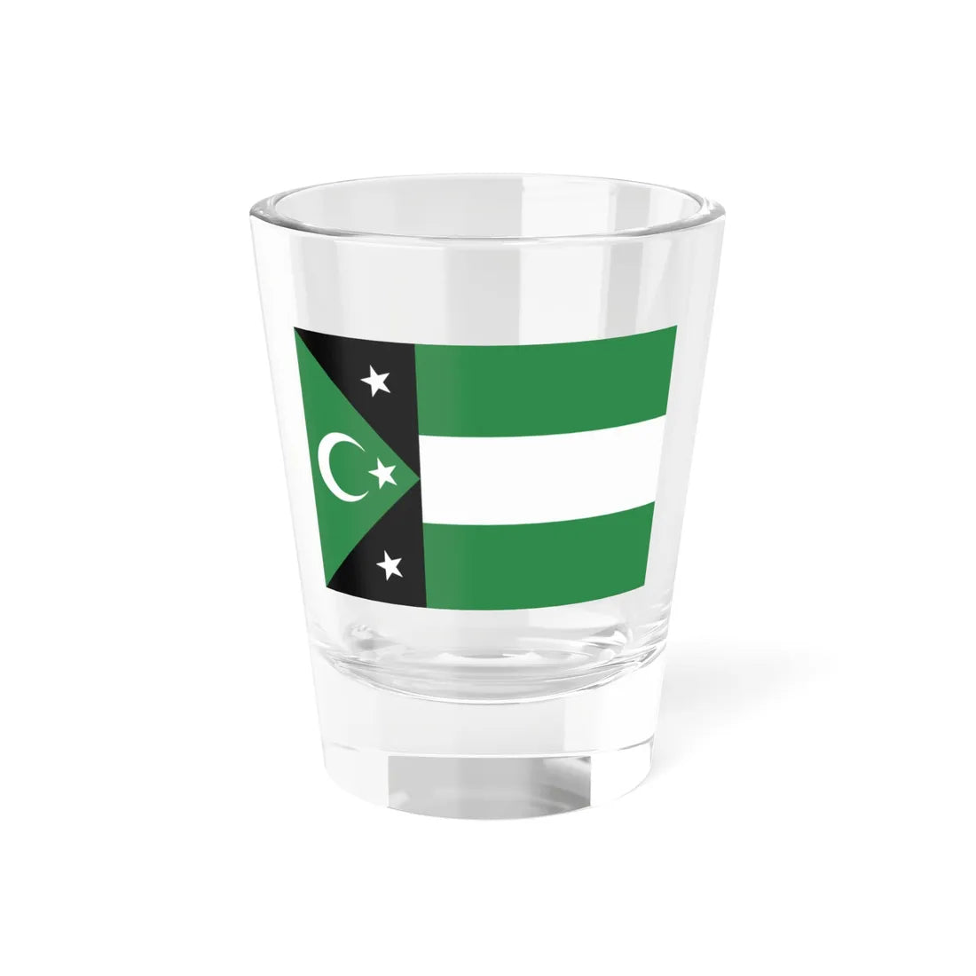Flag of TRWT (Greece) Shot Glass 1.5oz 1.5oz - Go Mug Yourself