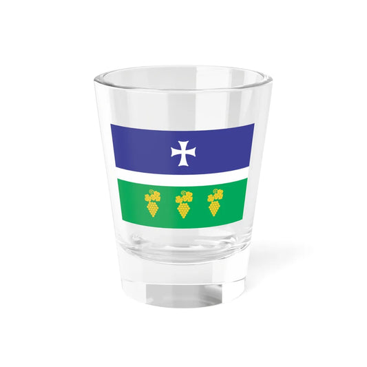 Flag of Tsageri Municipality (Georgia) Shot Glass 1.5oz 1.5oz - Go Mug Yourself