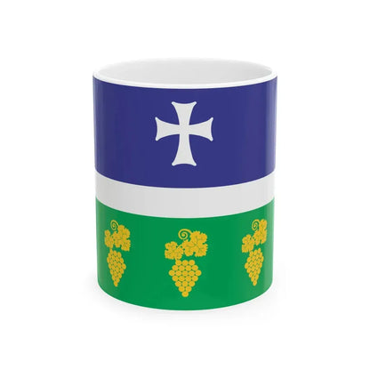 Flag of Tsageri Municipality (Georgia) White Coffee Mug 11oz - Go Mug Yourself