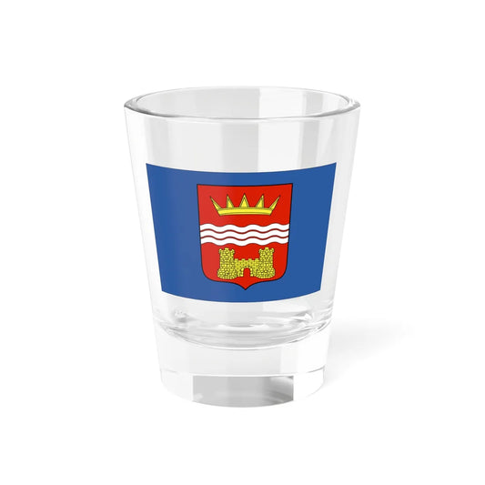 Flag of Tsalenjikha Municipality (Georgia) Shot Glass 1.5oz 1.5oz - Go Mug Yourself