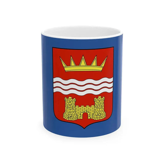 Flag of Tsalenjikha Municipality (Georgia) White Coffee Mug 11oz - Go Mug Yourself