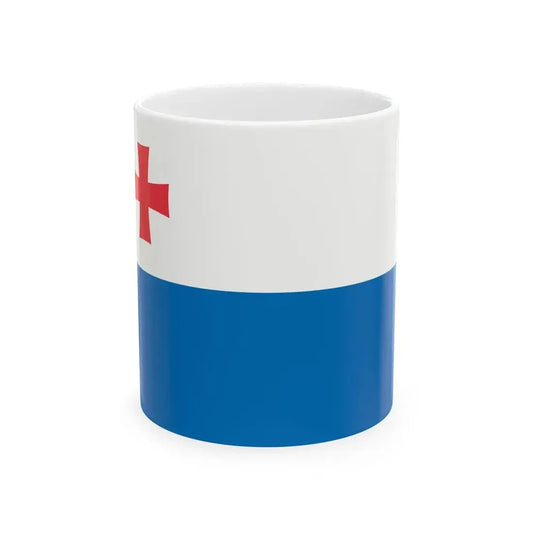 Flag of Tsalka Municipality (Georgia) White Coffee Mug 11oz - Go Mug Yourself