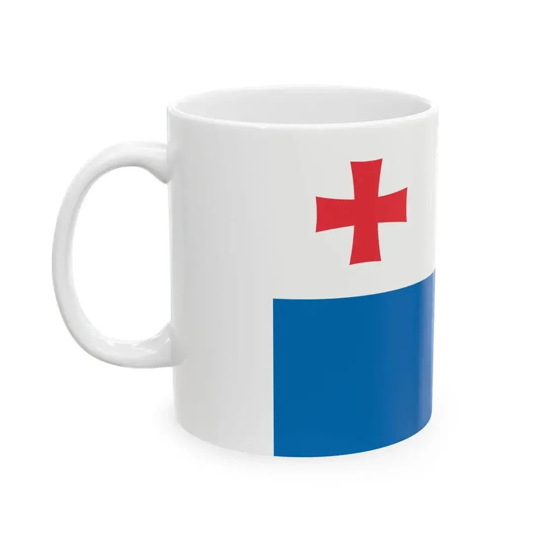 Flag of Tsalka Municipality (Georgia) White Coffee Mug - Go Mug Yourself