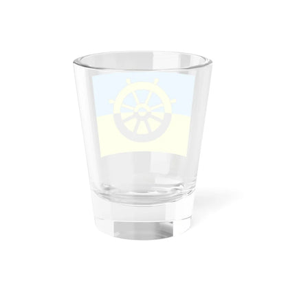 Flag of Tõstamaa Parish (Estonia) Shot Glass 1.5oz - Go Mug Yourself