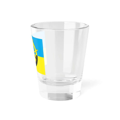Flag of Tõstamaa Parish (Estonia) Shot Glass 1.5oz - Go Mug Yourself